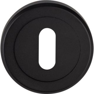 Serozzetta Lock Profile Escutcheon Matt Black
