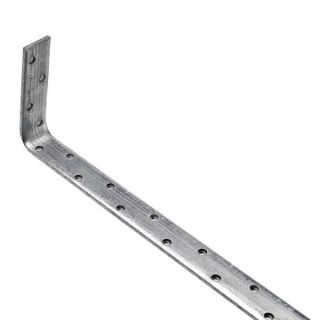 Galvanised Restraint Straps 600mm x 2.5mm Bent @ 100mm