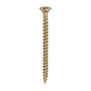 Timco C2 Woodscrew CSK ZYP 6.0 x 80mm 