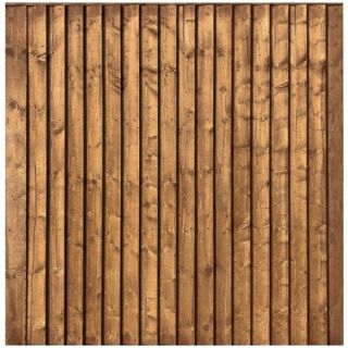 H/D Tanalised Brown Feather Edge 6' x 6'