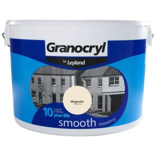 10Ltr Granocryl Masonry Paint Magnolia