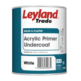Leyland Undercoat 750Ml White .--------------
