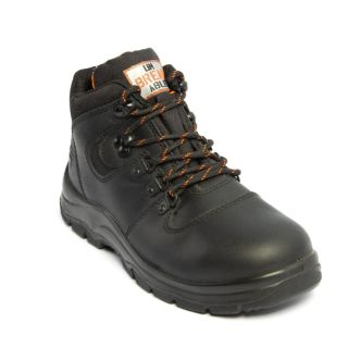 Force S1P Black Leather Safety Boot U111 Sz 9