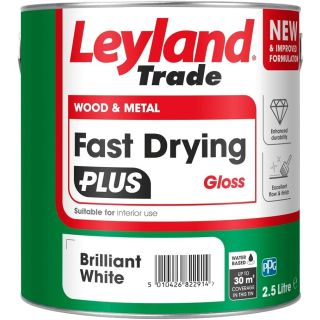 Leyland 2.5Ltr Fast Dry Gloss Brilliant White