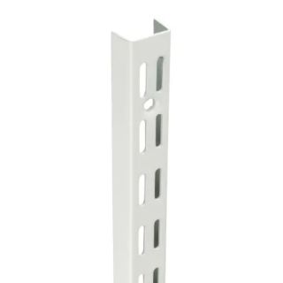 Sapphire White Twin Slot Shelf Upright 1220mm / 48