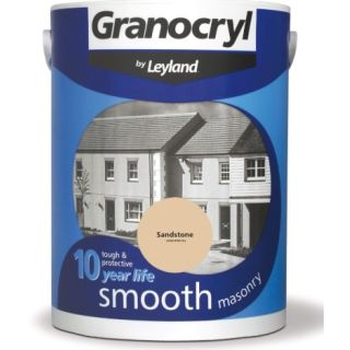 5Ltr Granocryl Masonry Paint Sand Stone