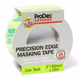 Prodec Low Tack Precision Masking Tape 50Mm Atmt019