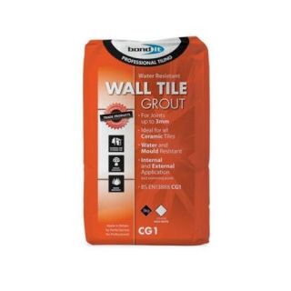 Bond It 3Kg Wall Tile Grout White Bdwtg4