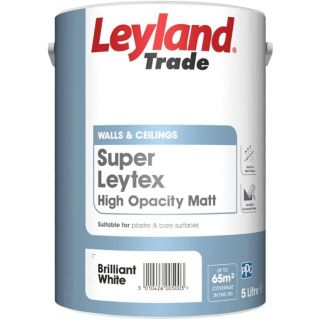 5Ltr Leyland Super Latex Matt Emulsion White