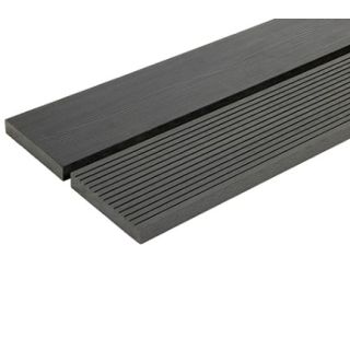Saige Solid Contemporary Grey Composite Decking 3.6mtr