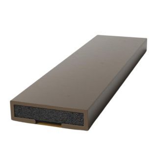 15mm x 4mm x 2.1Mtr Int Strip Brown FD30 Rated