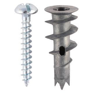 Metal Plasterboard Speed Plug Fixing with Screw TBAZS