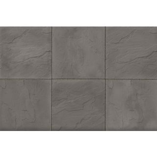 Marshalls 450 x 450 x 32mm Pendle Riven Paving Charcoal [Not Decorative]