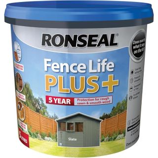 Ronseal Fence Life Plus + Slate 5Ltr
