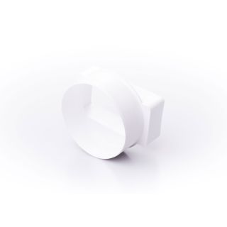 Rytons 100Mm Round To 110X54Mm Adaptor Rd4Sfrbg
