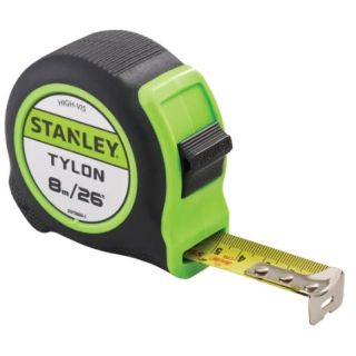 Stanley Tylon Hi-Vis Tape Measure 8Mtr / 26Ft