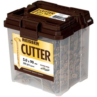 5.0 x 90mm Reisser R2 Cutter Carton Qty 3200 Woodscrews