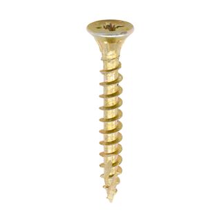 Timco C2 3.5 x 50mm PZ2 CSK ZYP Woodscrews REF 35050C2