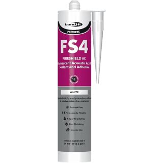 Bond It Fs4 Fireshield Ac Eu3 Intum Acrylic White Bdfwh