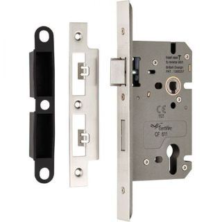 Eurospec Din Standard Sash Lock Dls72060Epsss