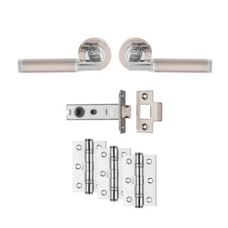 Belas Latch Pack Udp006Sncp/Intb Sat Nic/Pol Chrome