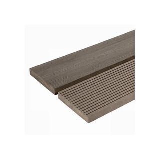 Saige Solid Contemporary Coffee Composite Decking 3.6mtr