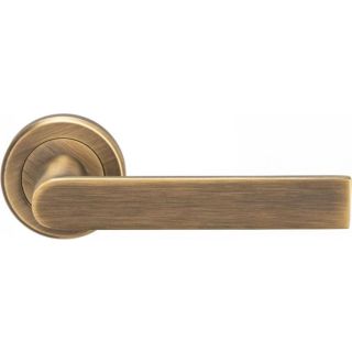 Serozzetta Edge Lever Latch Furniture Antique Brass