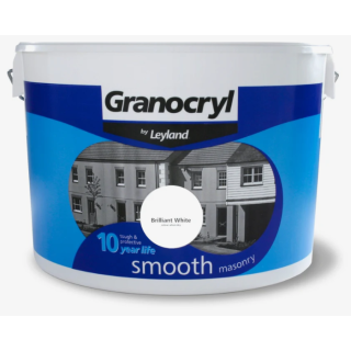 10Ltr Granocryl Masonry Paint White ---------