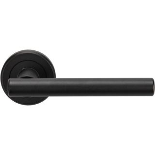 Philadelphia Lever Latch Furniture Matt Black 