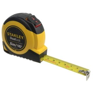 Stanley 5Mtr / 16Ft Tape Measure 0-36-806 Tylon Dual