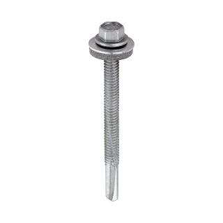 Hex Head Heavy Self Drill Screw C/W 16mm Washers H65W16B