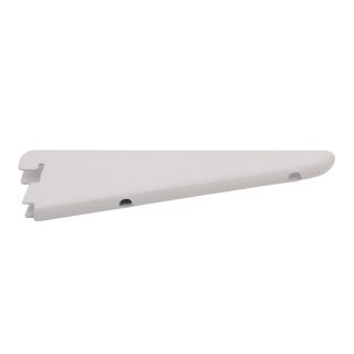 Sapphire White Twin Slot Shelf Brackets 170mm