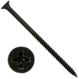 65mm Black / D.Grey Course Drywall Screws (Box in 500)