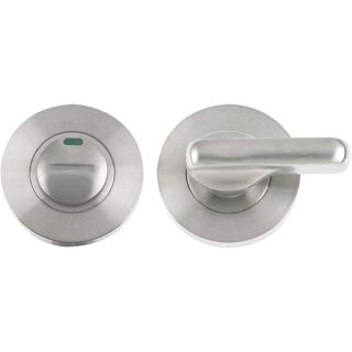 Satin Stainless Steel Disabled Bathroom Turn & Release