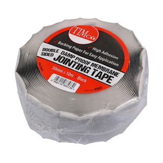Timco 50mm x 10mtr Double Sided Damp Proof Joint Tape DSDJT