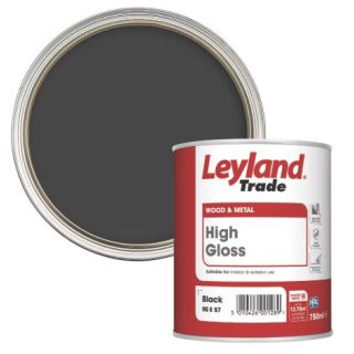 750Ml Leyland Black Gloss Paint ---------
